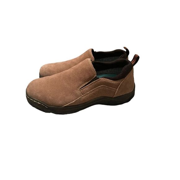 Khombu Liam Men's Brown Casual Leather Slip On Loafers Comfort Shoes Size 9 M - Picture 6 of 12